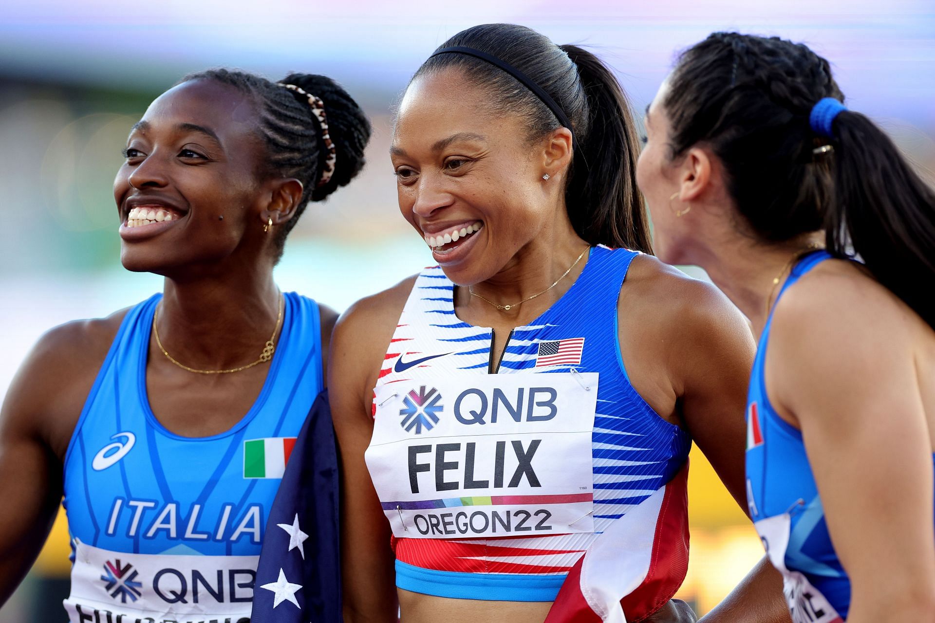 Allyson Felix opened up about her relationship with Nike.