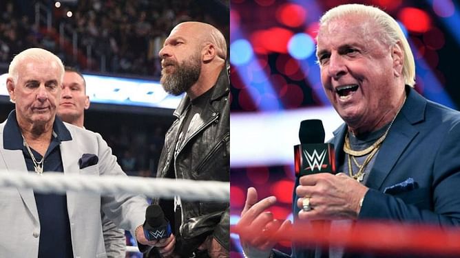 "The Entire World Will Find Out" - Ric Flair seemingly challenges a WWE Superstar for his last match