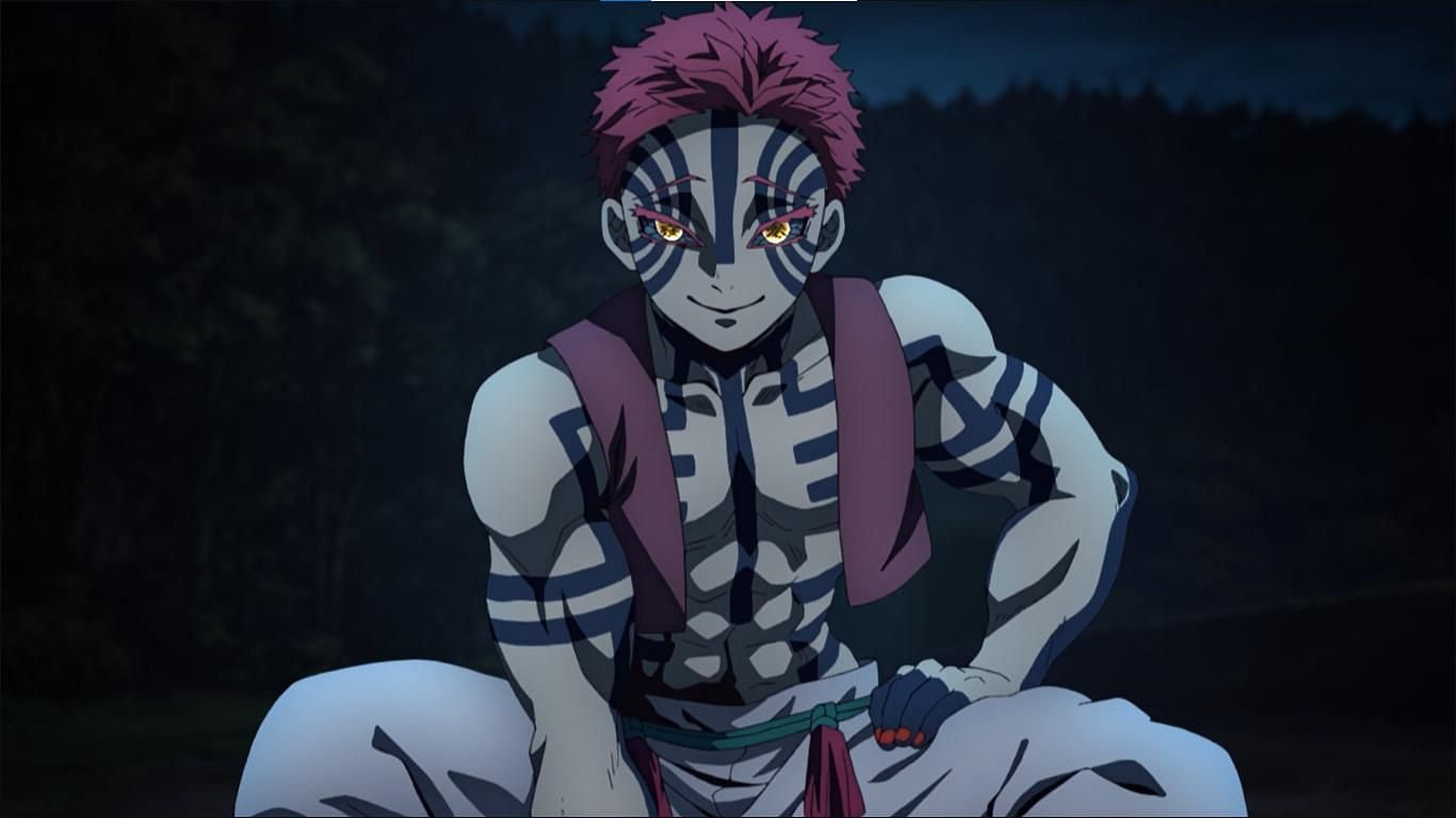 Akaza as seen in Demon Slayer: Kimetsu no Yaiba (Image credits: Koyoharu Gotouge/ Ufotable/ Viz Media/ Shueisha)