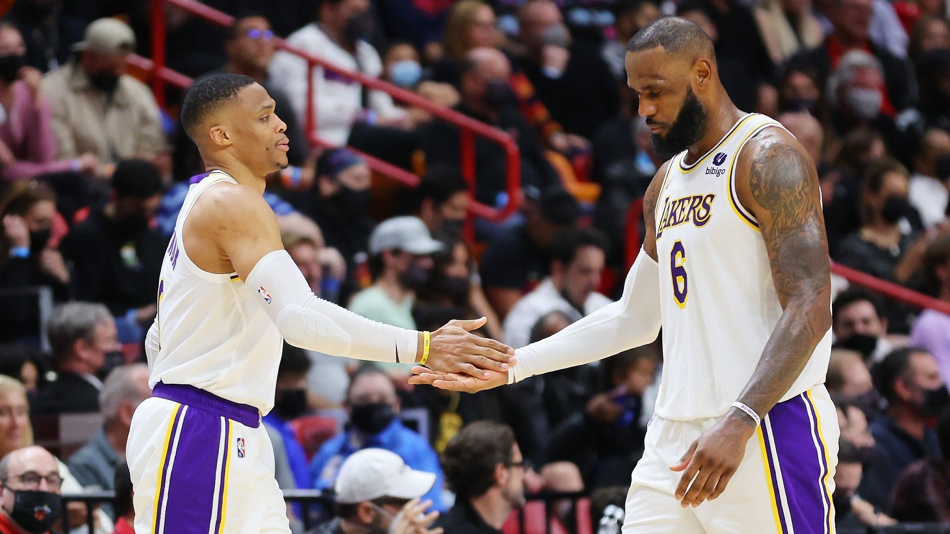 Russell Westbrook didn&#039;t do his job as a screen setter for LeBron James and the LA Lakers. [Photo: Sporting News]
