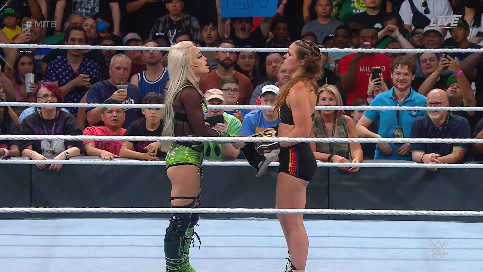 Liv Morgan pinned Ronda Rousey for her first title in WWE