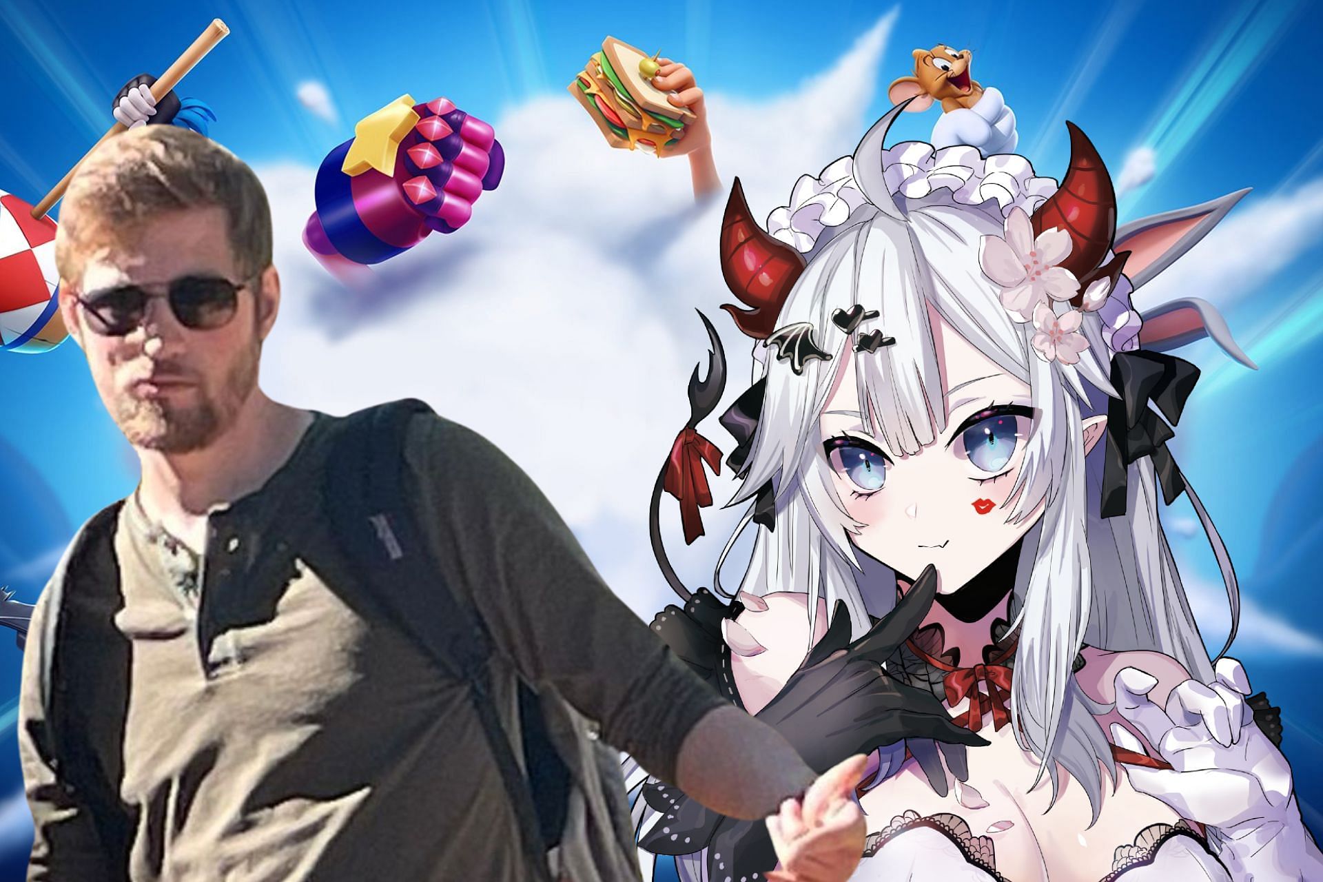 VTuber Veibae claims spending time with Sodapoppin has made her &quot;openly toxic&quot; (Image via Sportskeeda)