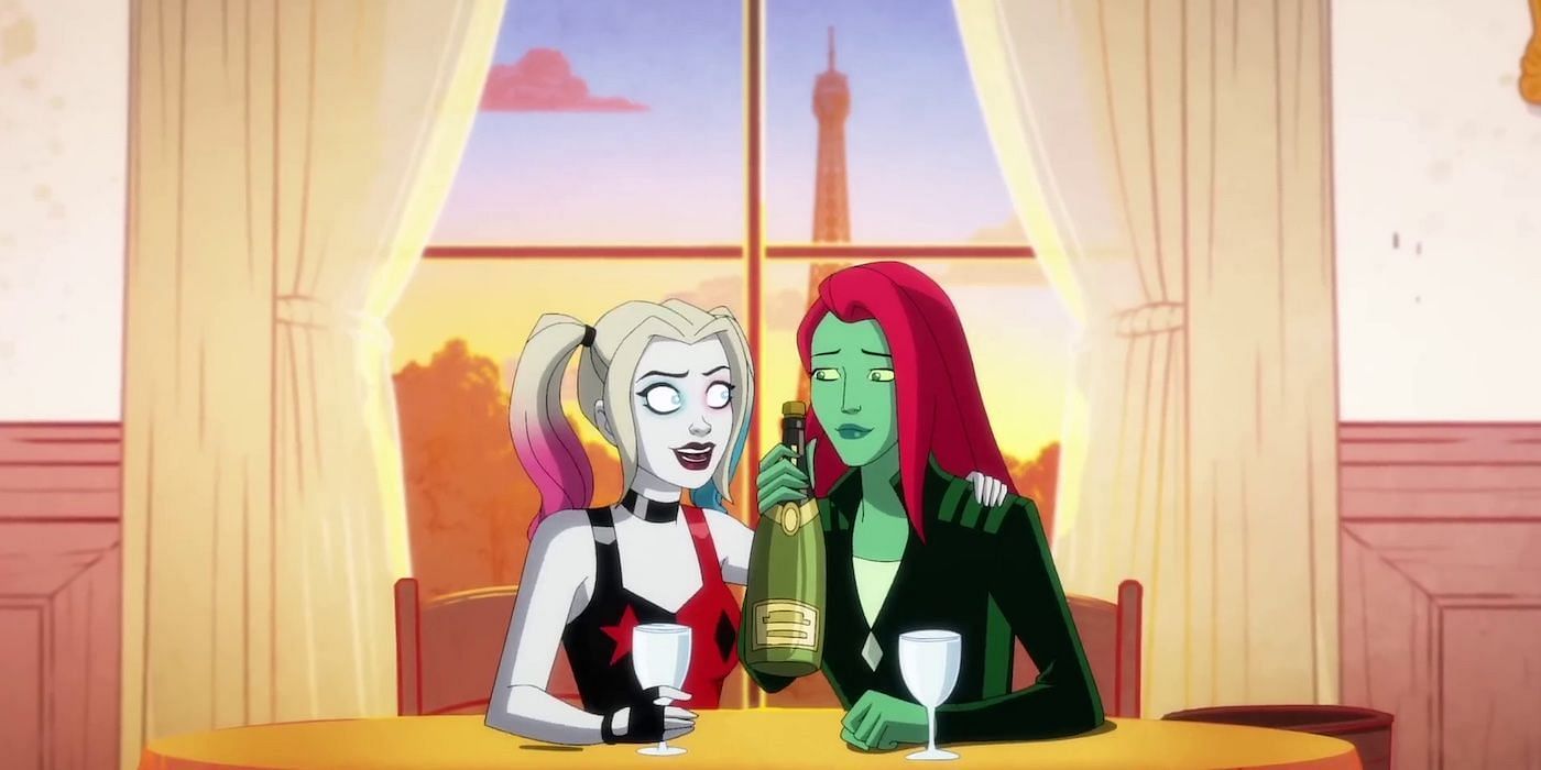 Harley and Ivy in Season 3 of Harley Quinn (Image via HBO Max)