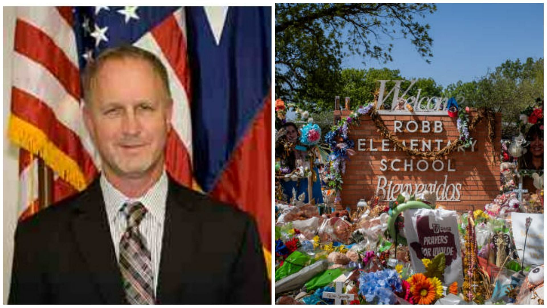King assured to hold concerned officers responsible (Images via Getty Images/Uvalde City Council)