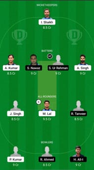 ALB vs JIB Dream11 Prediction - ECS T10 Italy Super Series