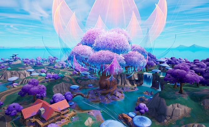 Where to find and visit Reality Falls, Tilted Towers, and Shuffled Shrines in Fortnite