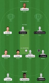 ZIM vs SIN Dream11 Fantasy Tip #1