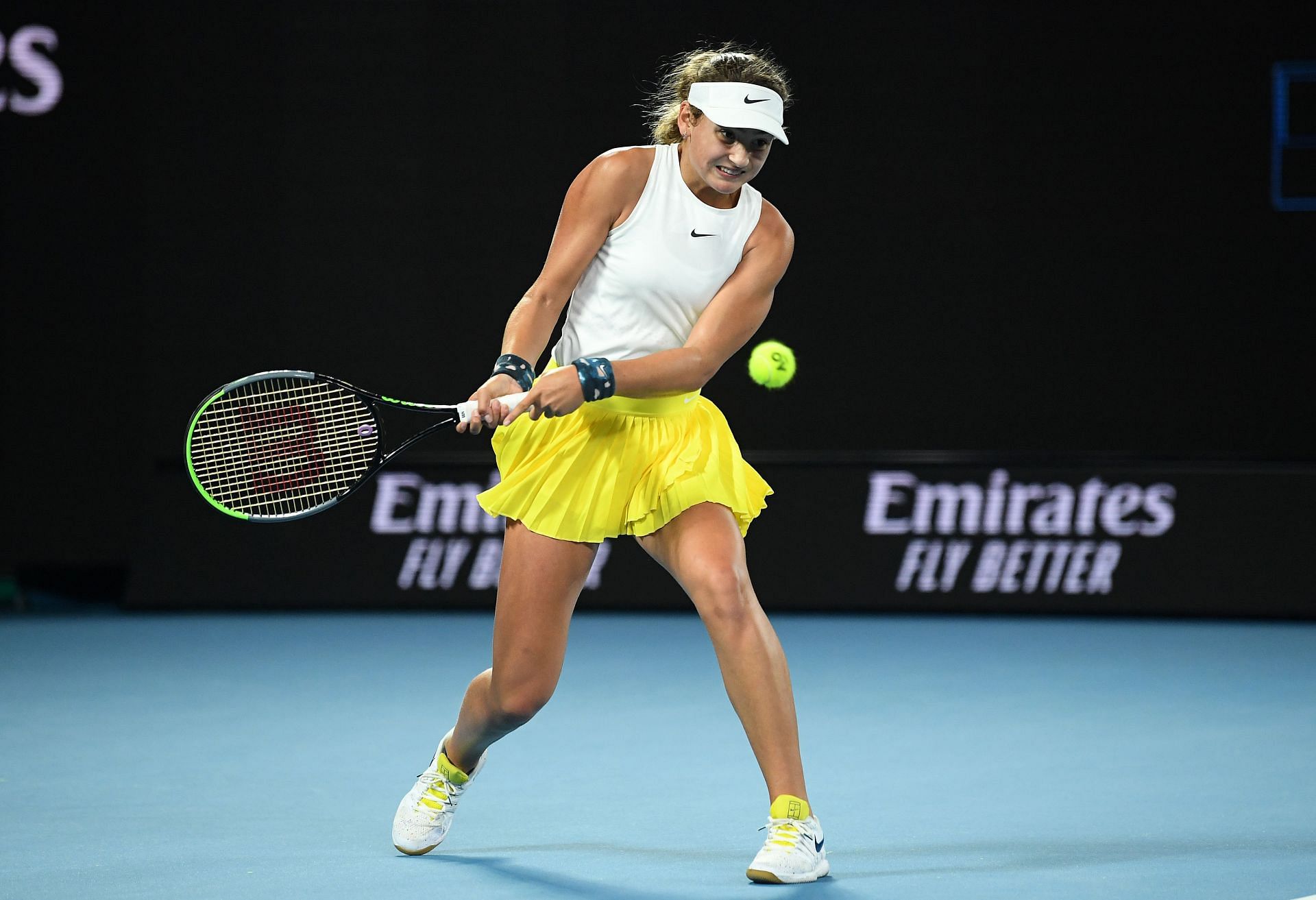 Victoria Jimenez Kasintseva at the 2020 Australian Open