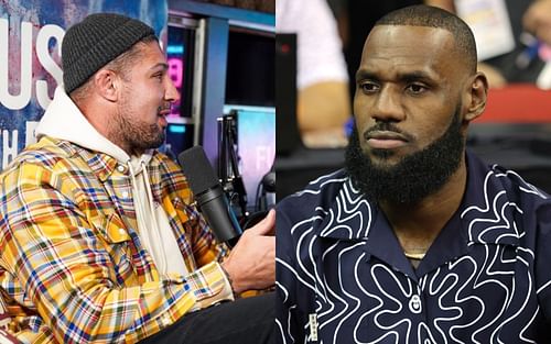 Brendan Schaub (left), LeBron James (right) [Image courtesy of @brendanschaub on Instagram]