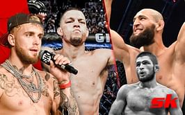 Jake Paul betting on Nate Diaz to beat "fake Khabib" Khamzat Chimaev