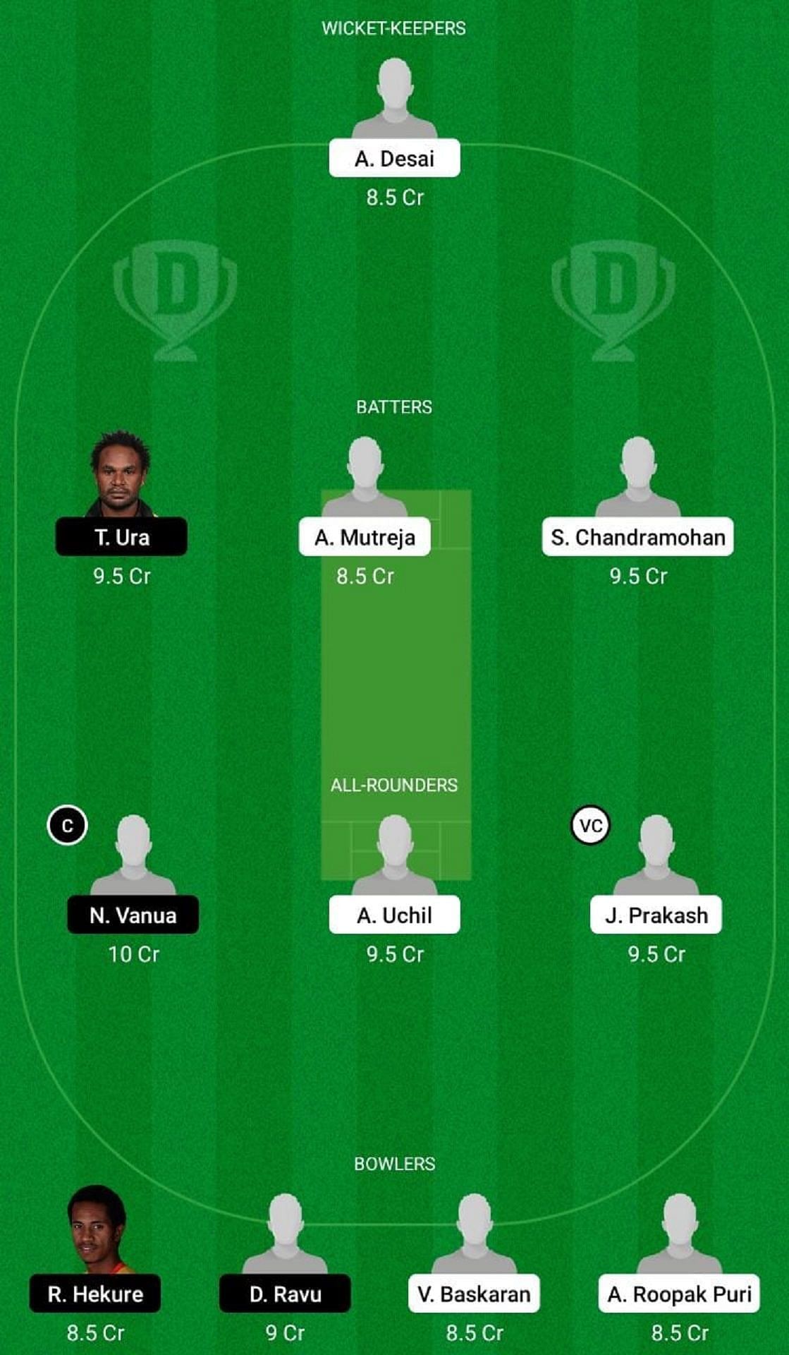 SIN vs PNG Dream11 Fantasy Suggestion #1