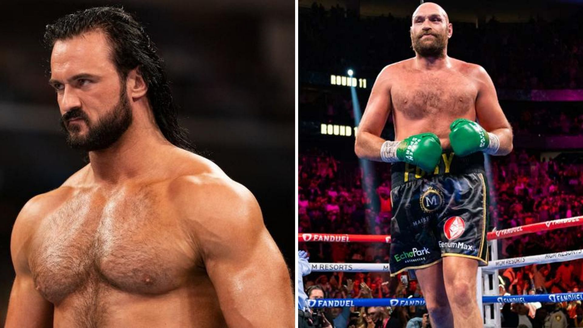 Drew McIntyre has previously commented on potentially facing Tyson Fury!