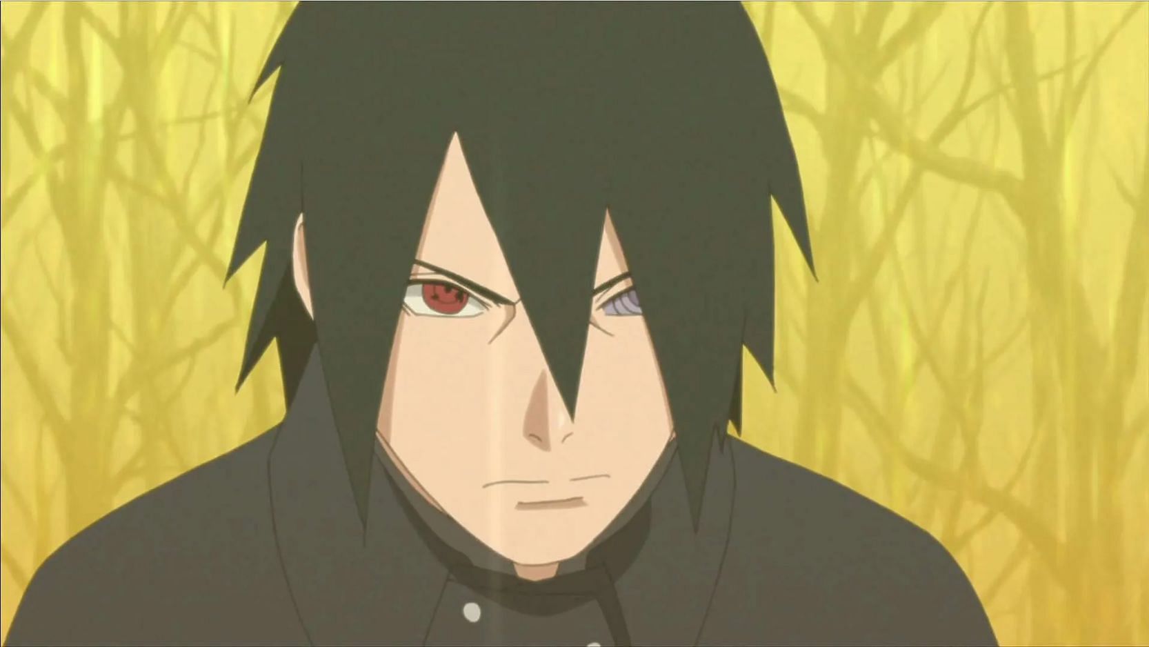 Sasuke as shown in the anime (Image via Naruto)