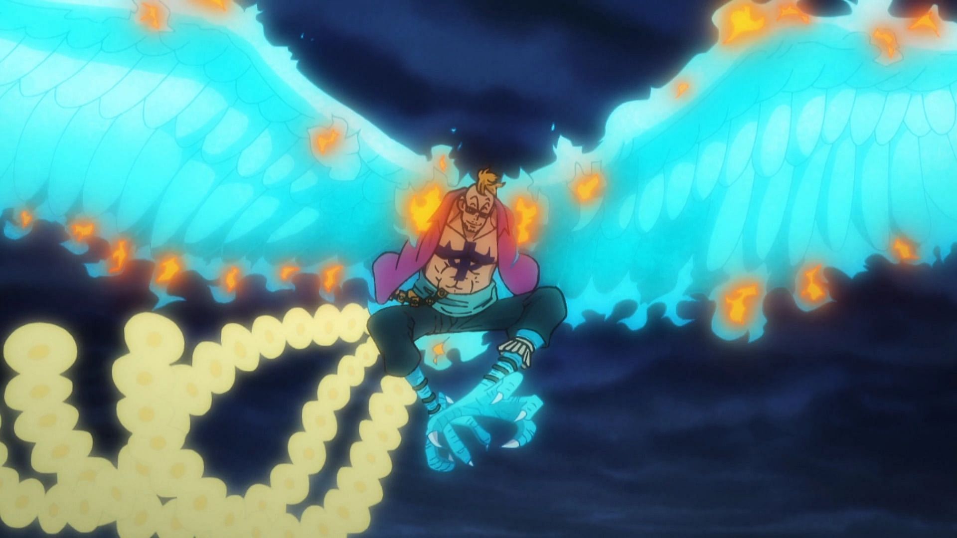 Marco can heal from almost any wound (Image via Eiichiro Oda/Shueisha, Viz Media, One Piece)