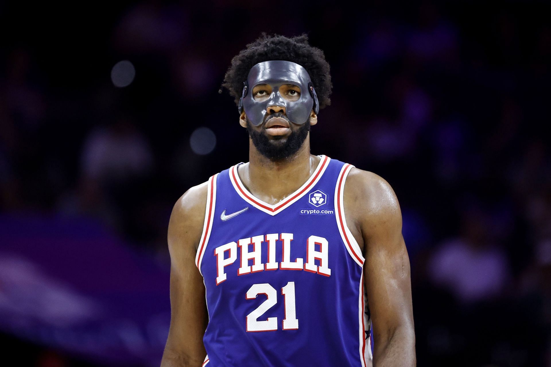 Joel Embiid has been amazing for the Philadelphia 76ers so far (Image via Getty Images)