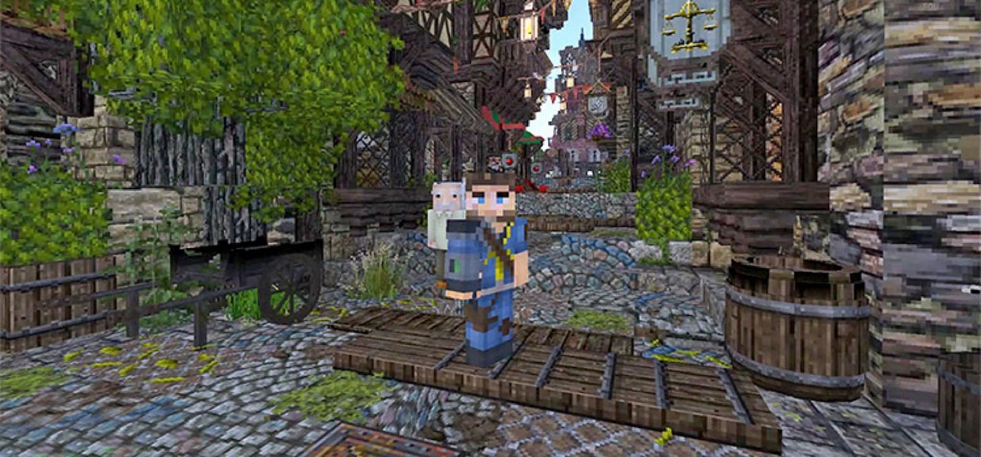 Medieval MC is exactly what players might expect from its title (Image via TheMythicalSausage/YouTube)