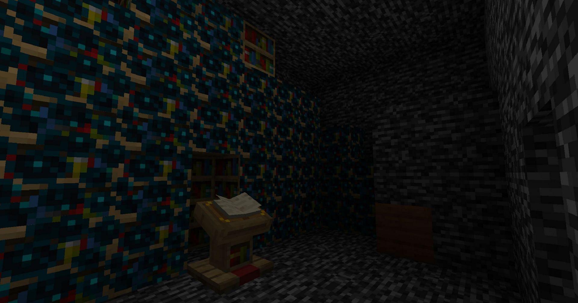 The Warden&#039;s halls aren&#039;t easily escaped (Image via PJ/MinecraftMaps.com)