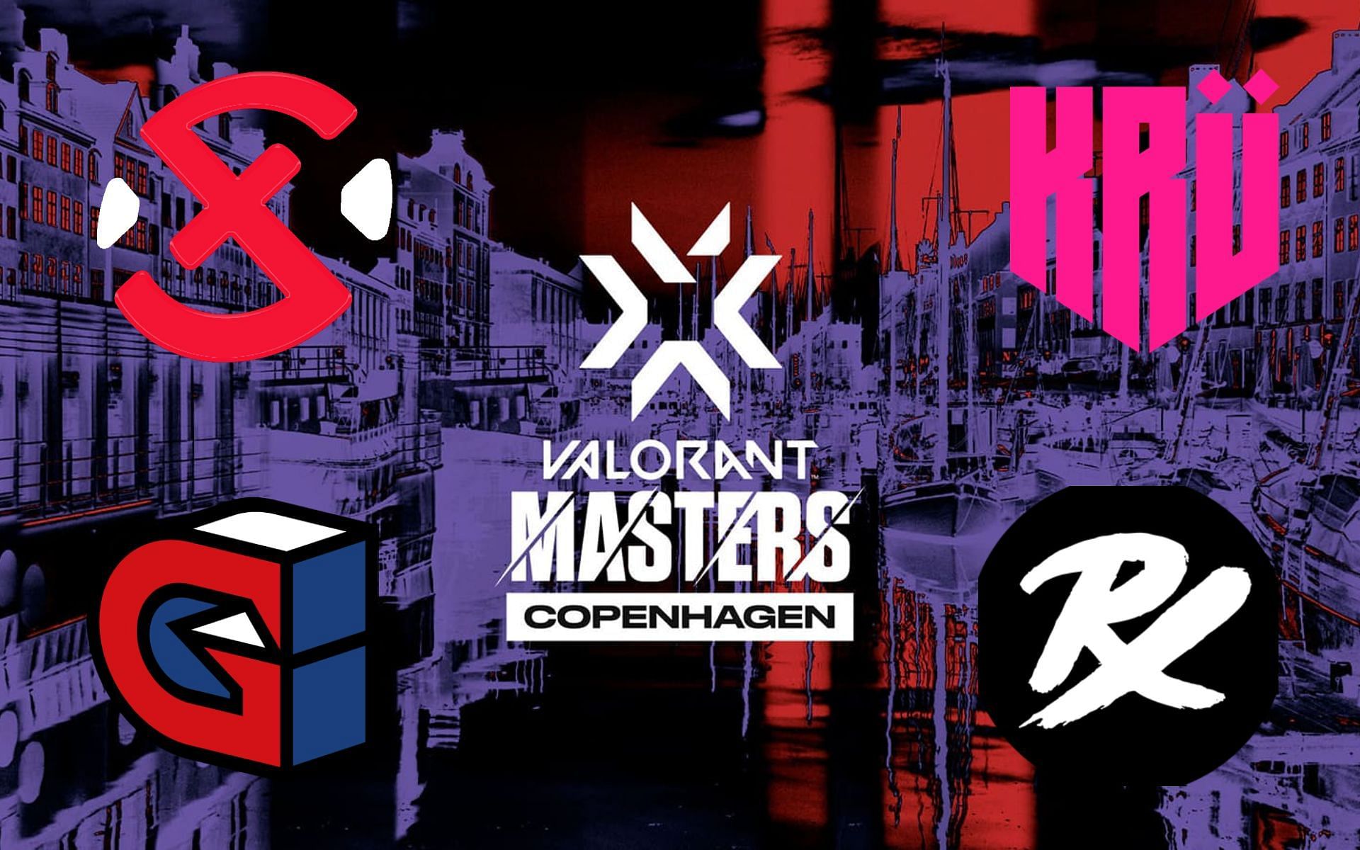 All teams that qualified for VCT Stage 2 Masters Copenhagen (Image via Sportskeeda)