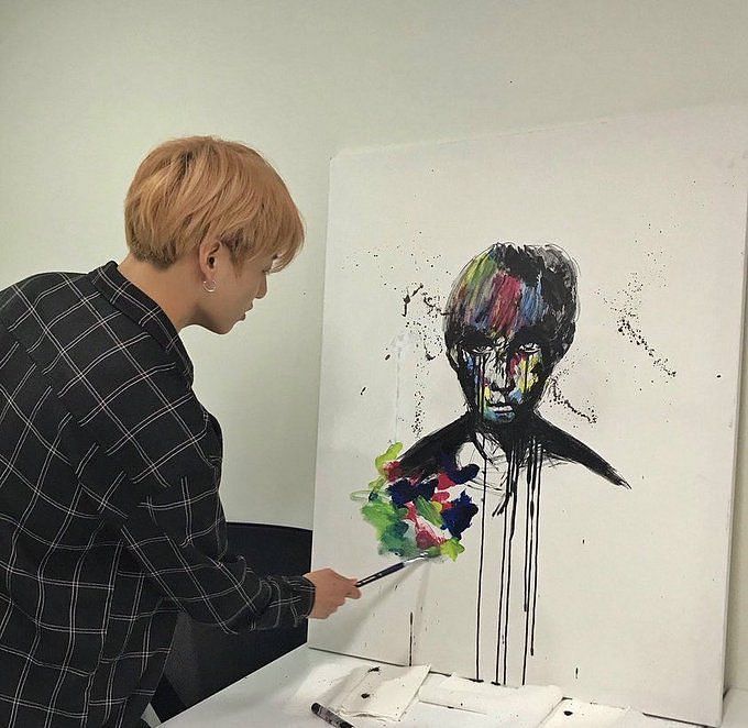 5 paintings by BTS’ Jung Kook that are art museum worthy