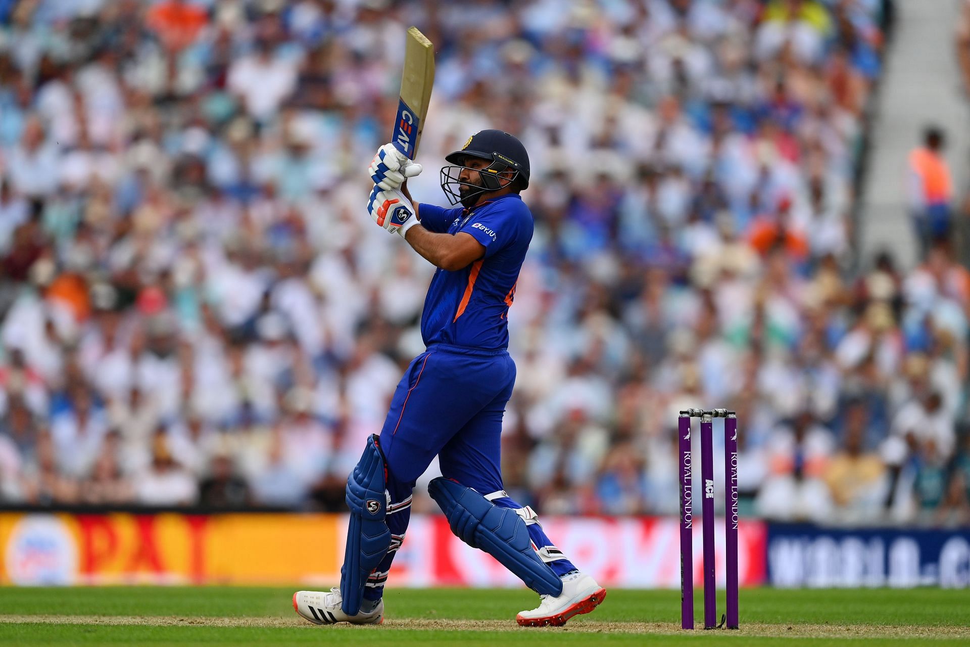 Rohit Sharma was destructive with the bat