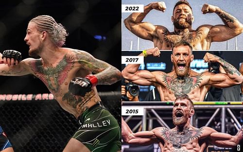 Sean O'Malley (L) Conor McGregor (R) [Credits: Instagram @sugaseanmma @thenotoiousmma]