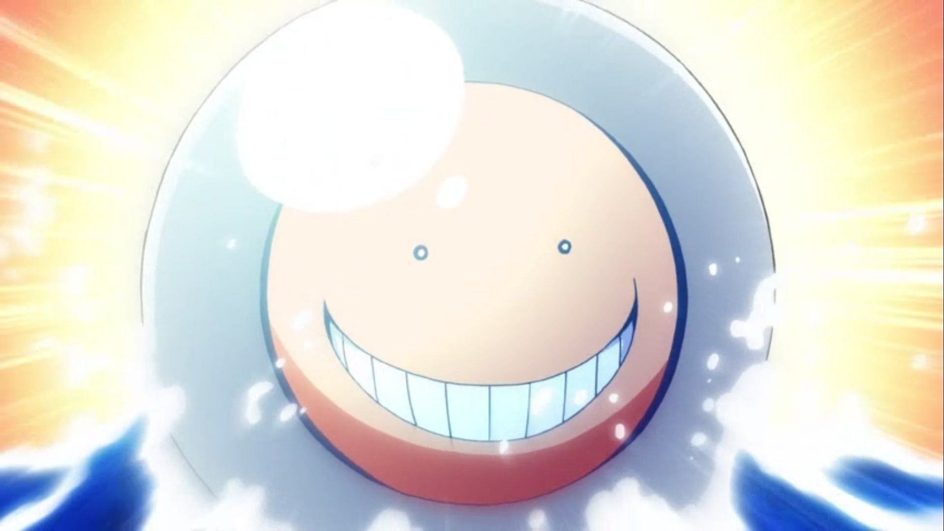 Koro-sensei as seen in the show (Image via Yusei Matsui, Assassination Classroom)