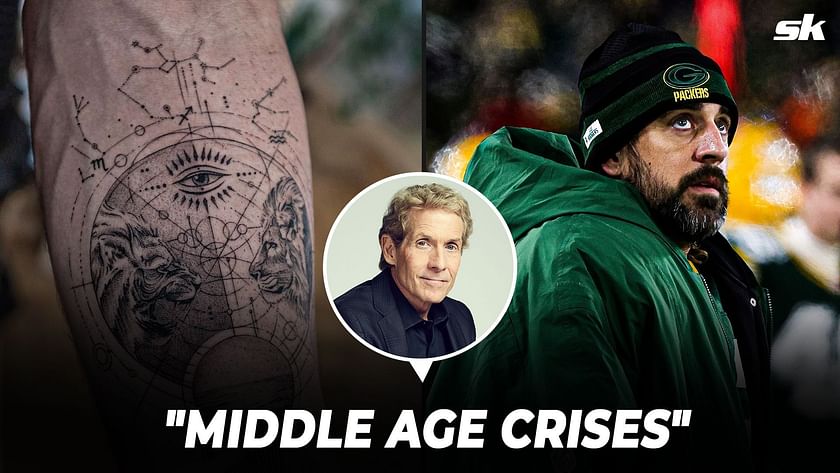 What does the artwork in Aaron Rodgers' newest tattoo represent? - AS USA