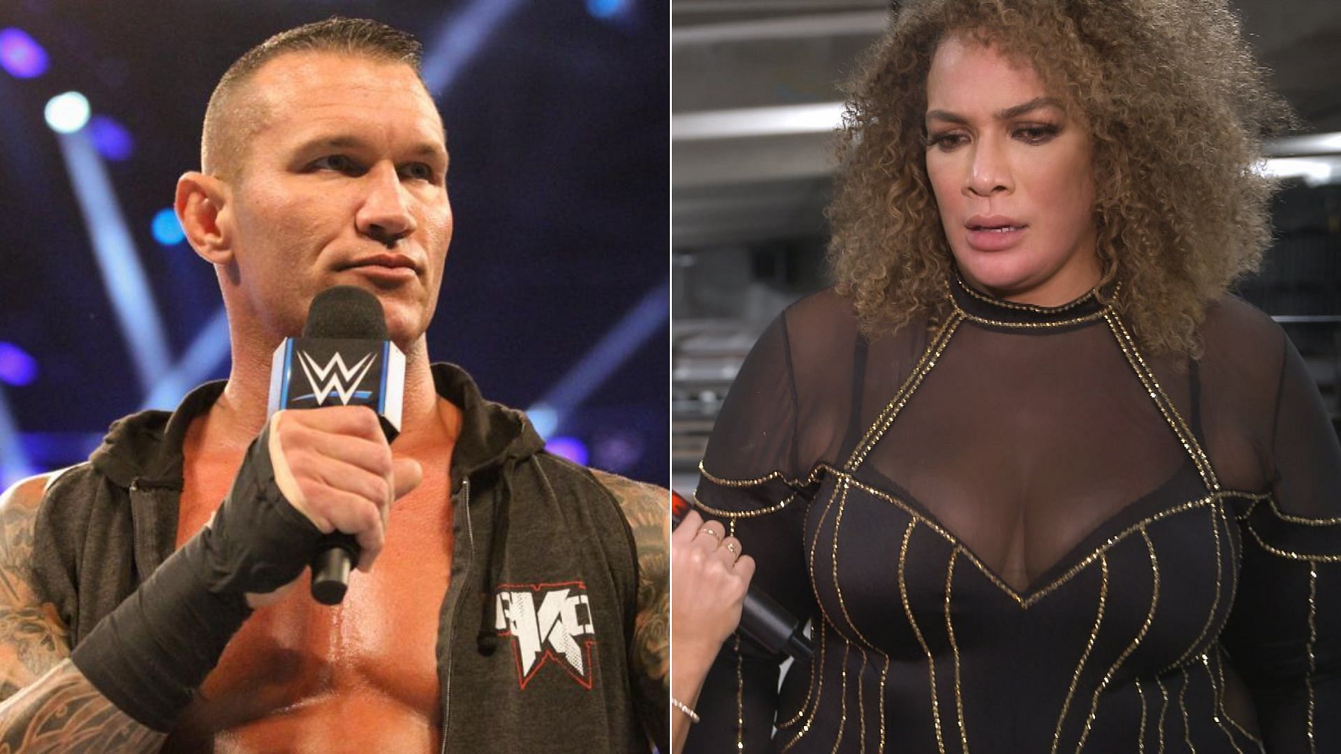 Nia Jax and Randy Orton had a moment in the ring at the 2019 Men&#039;s Royal Rumble match