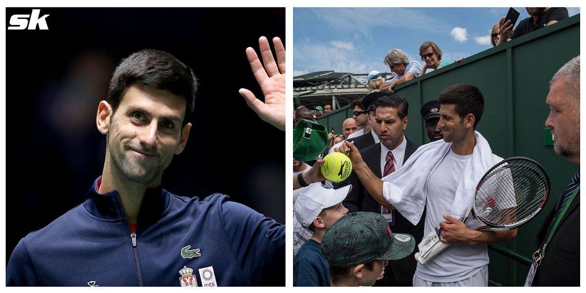 Novak Djokovic thanked his fans for the love and support they have given in recent times