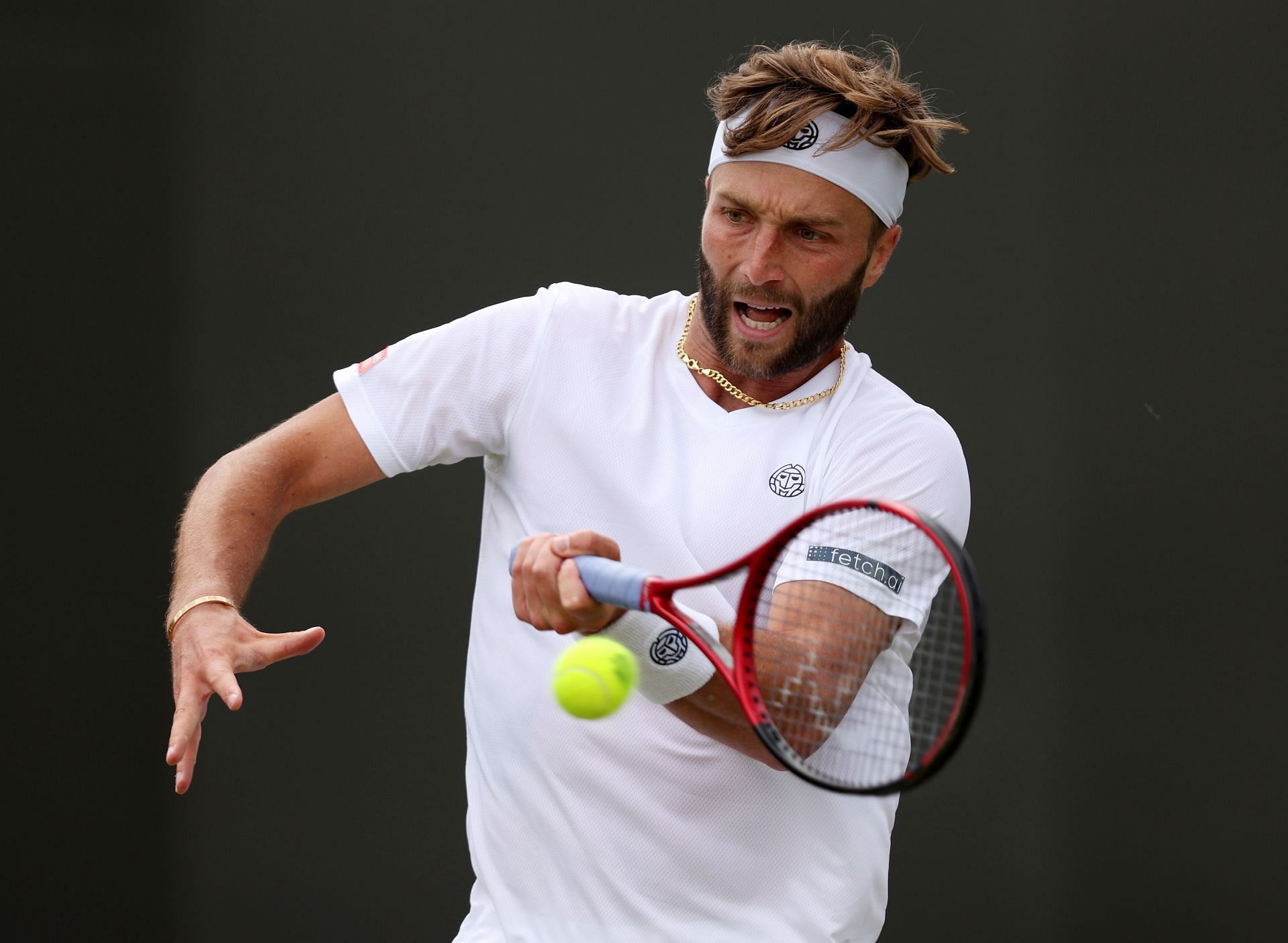 Liam Broady scored an upset win over Diego Schwartzman in the second round at Wimbledon