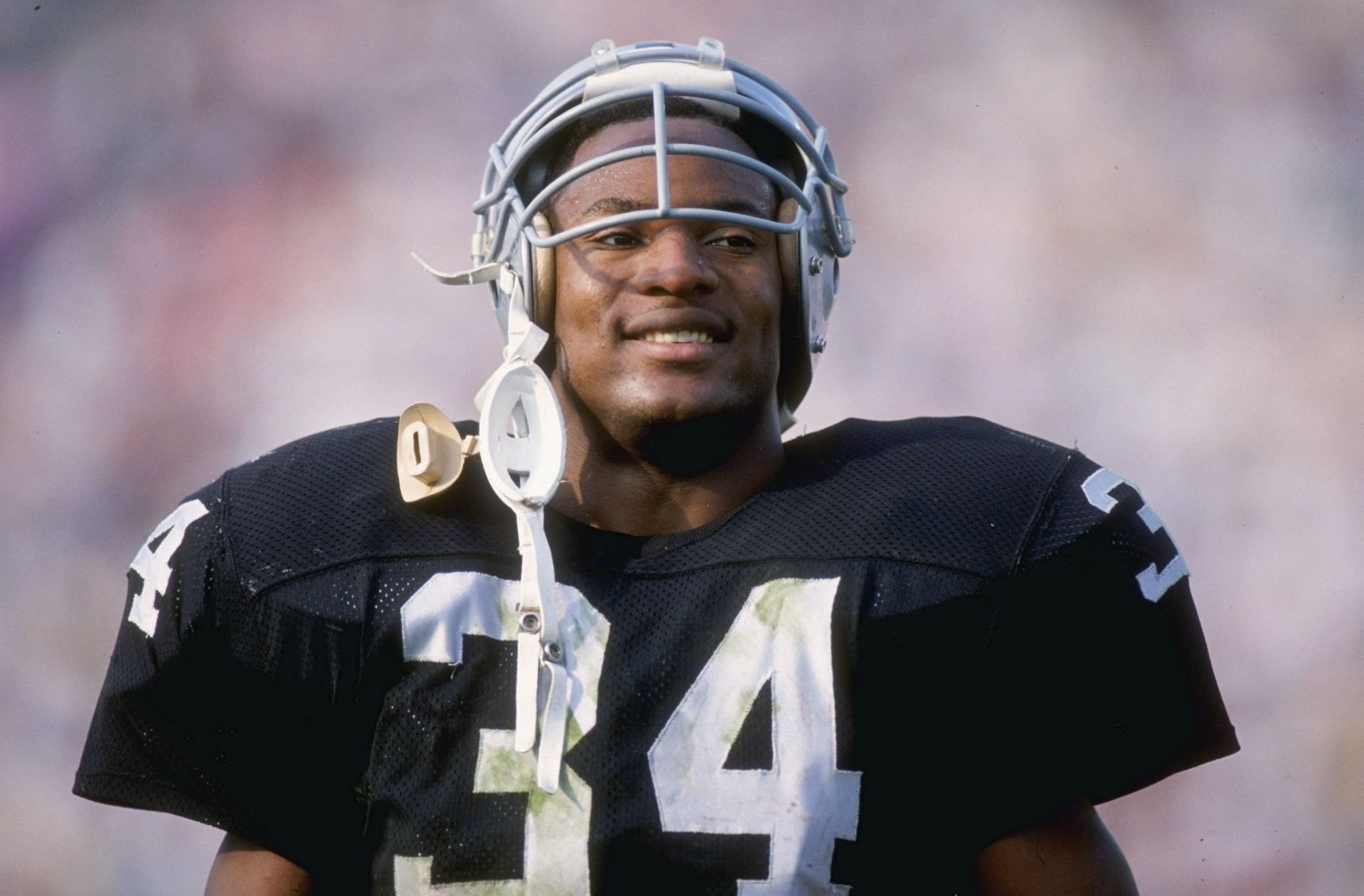 The running back with the Los Angeles Raiders