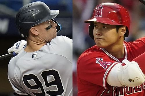 MLB players Aaron Judge and Shohei Ohtani