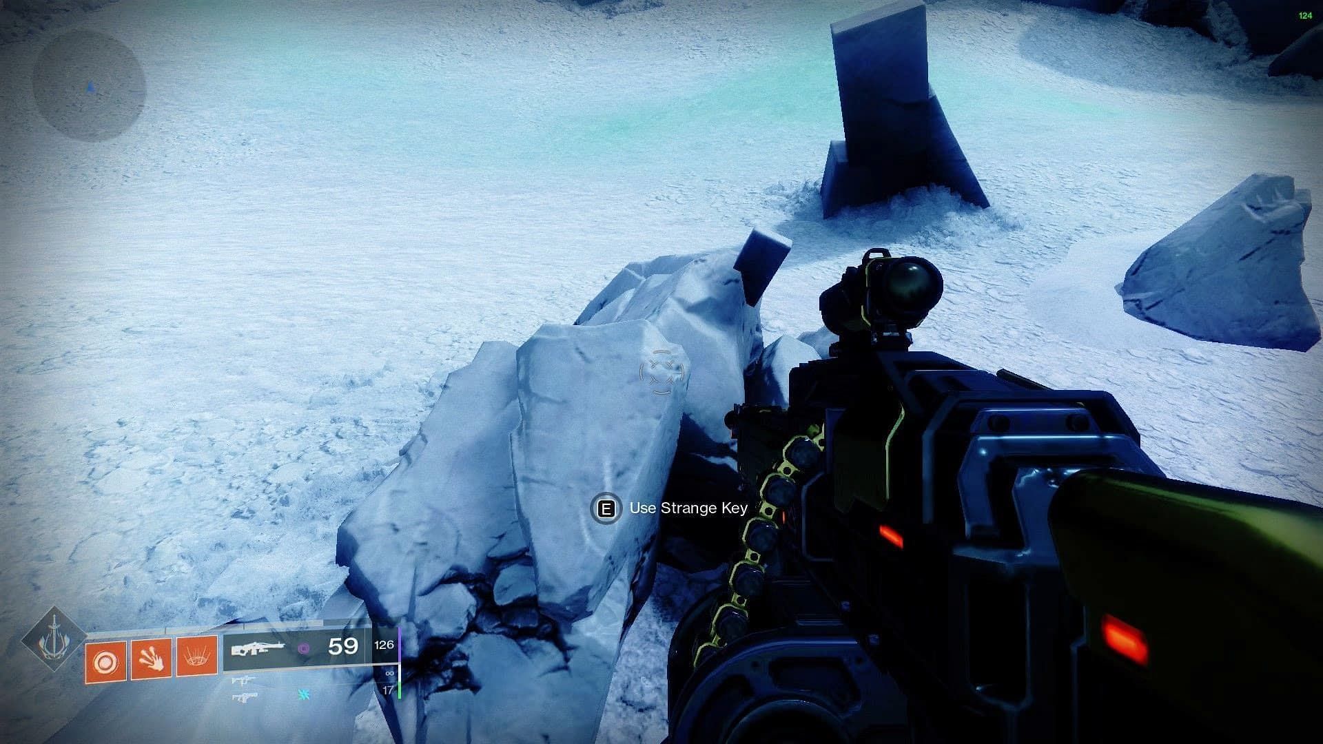 Interacting with these rocks will help unlock the direction to the Forerunner in Destiny 2 (Screenshot by Sportskeeda)