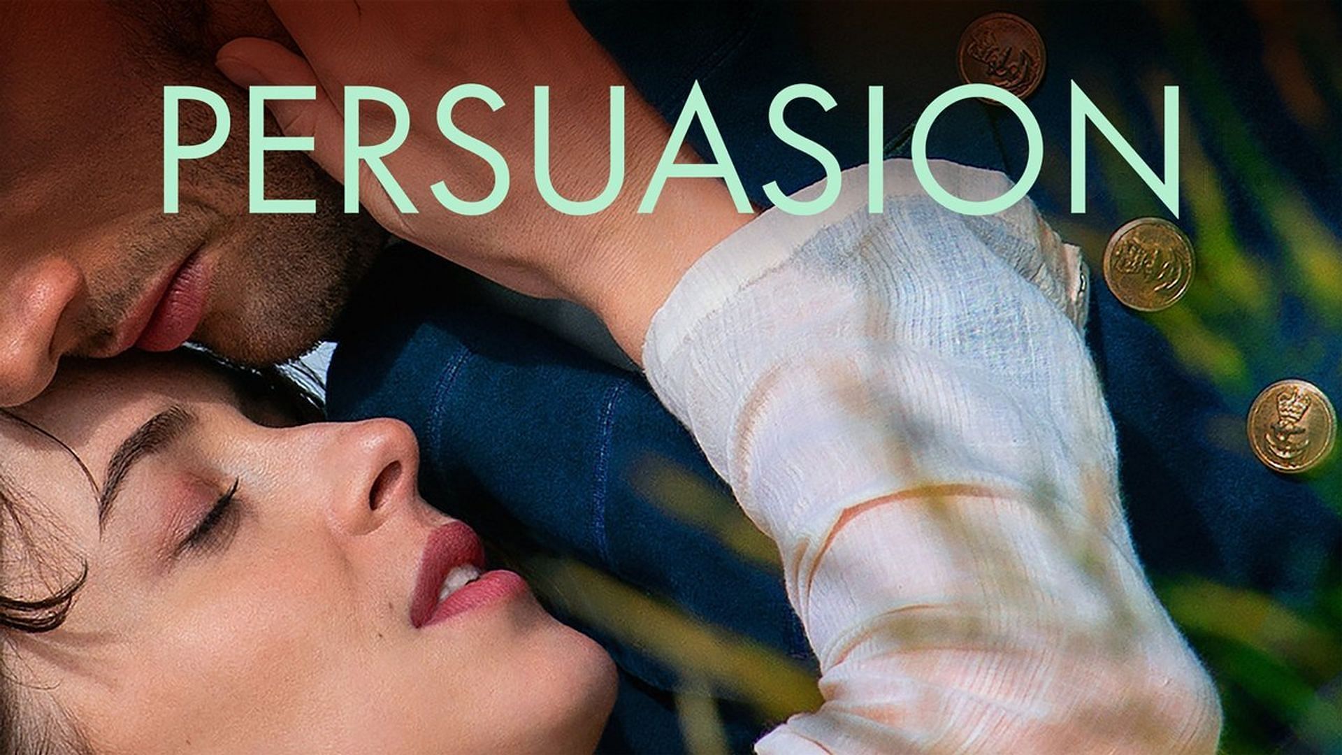 Netflix&#039;s Persuasion starring Dakota Johnson and Cosmo Jarvis (Image via Netflix)