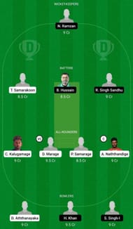 RCC vs CRS Dream11 Fantasy Suggestion #2