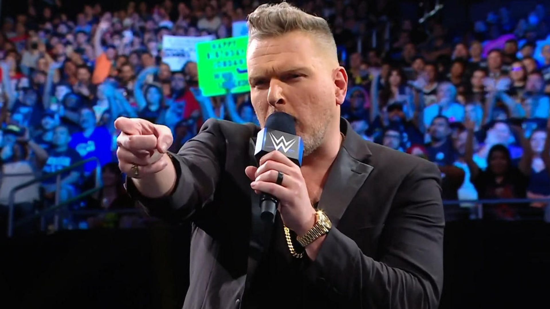 WWE SmackDown commentator Pat McAfee