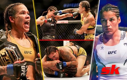 Amanda Nunes and Julianna Pena headlined UFC 277