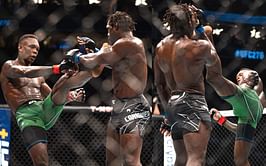 Watch: Israel Adesanya shares training footage of practicing exact shots that he landed on Jared Cannonier