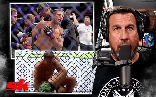 Brian Ortega (top left), John McCarthy (right) [Images courtesy of @ladailynews & @dailystar_sport on Twitter]