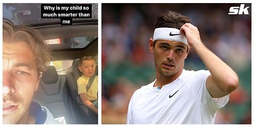 Taylor Fritz's hilarious exchange with his son about country capitals has gone viral on social media