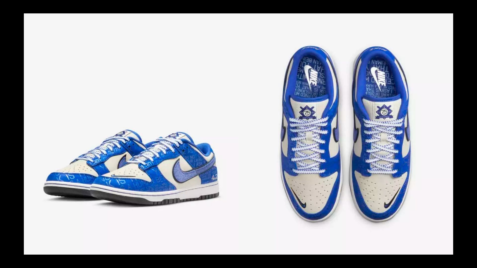 Dunk Low Jackie Robinson (Image via Nike)