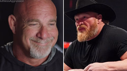 Hall of Famer Goldberg / Brock Lesnar