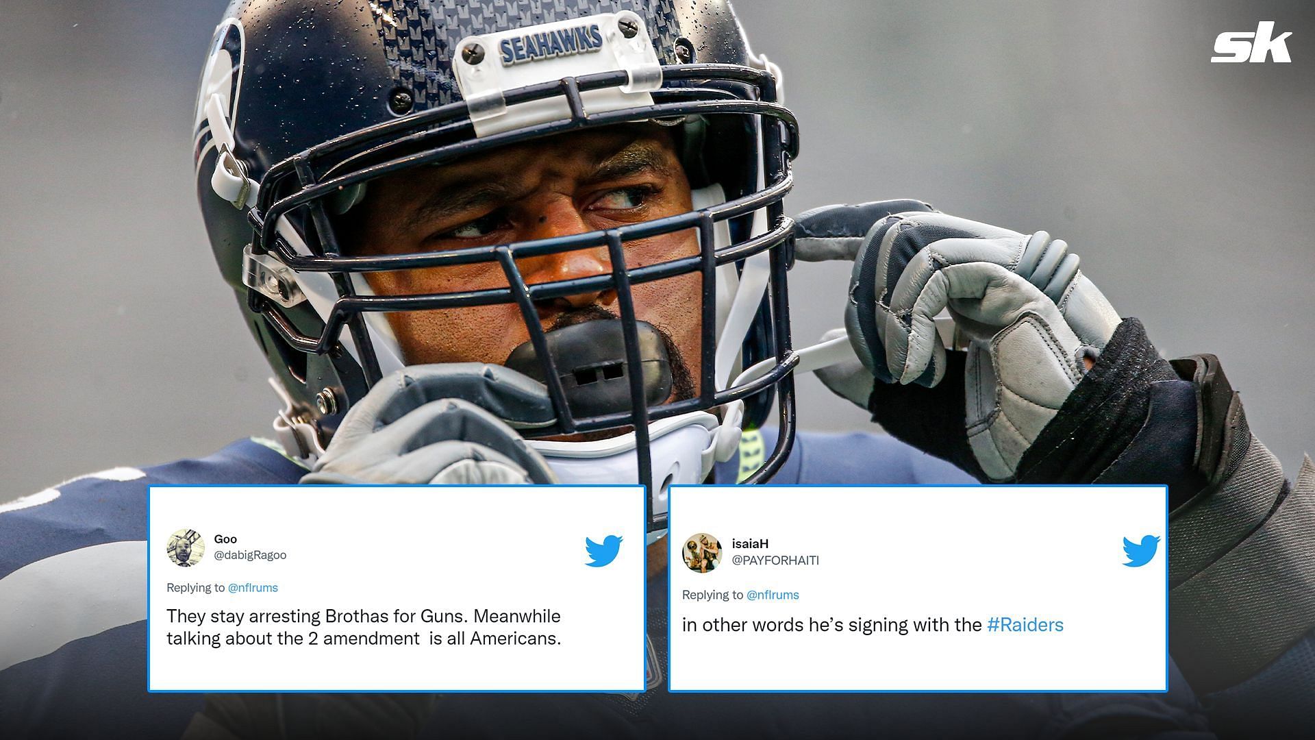 Seattle Seahawk Duane Brown was arrested