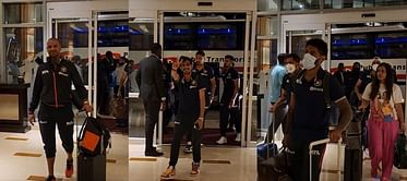 [WATCH] Shikhar Dhawan-led Team India squad arrives in West Indies for ODI series
