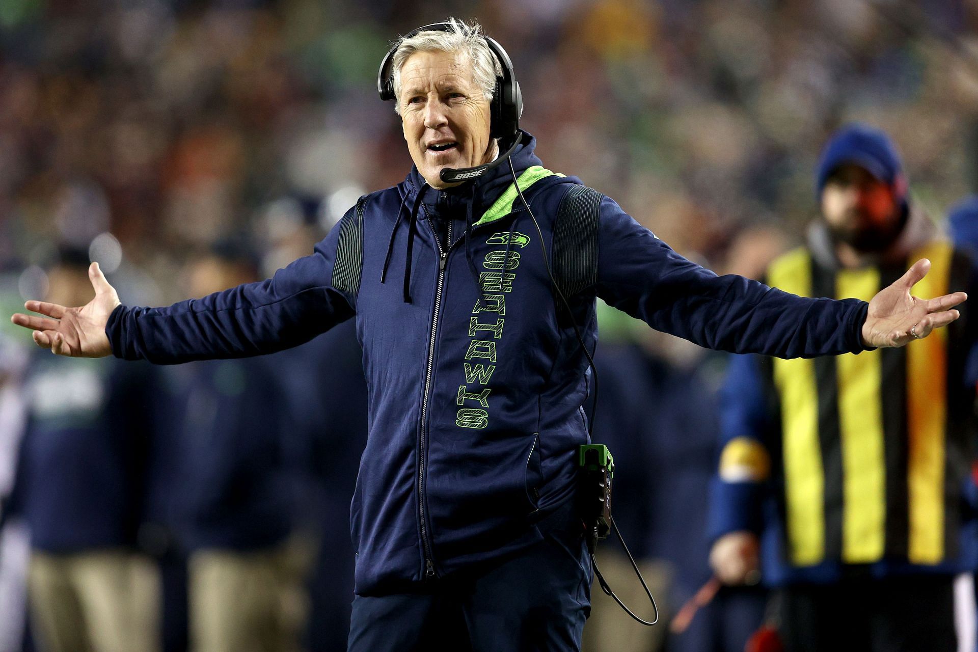 Seattle Seahawks head coach Pete Carroll