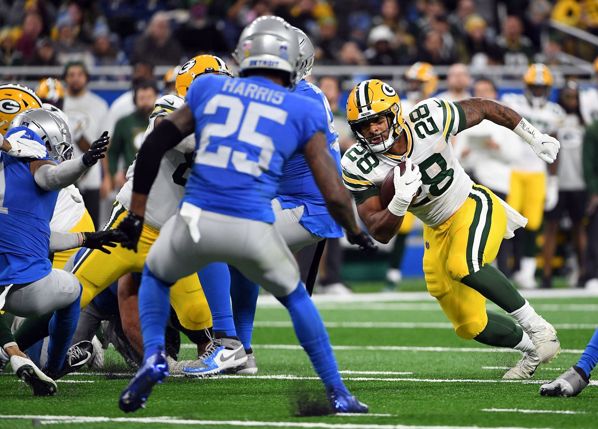 Green Bay Packers v Detroit Lions