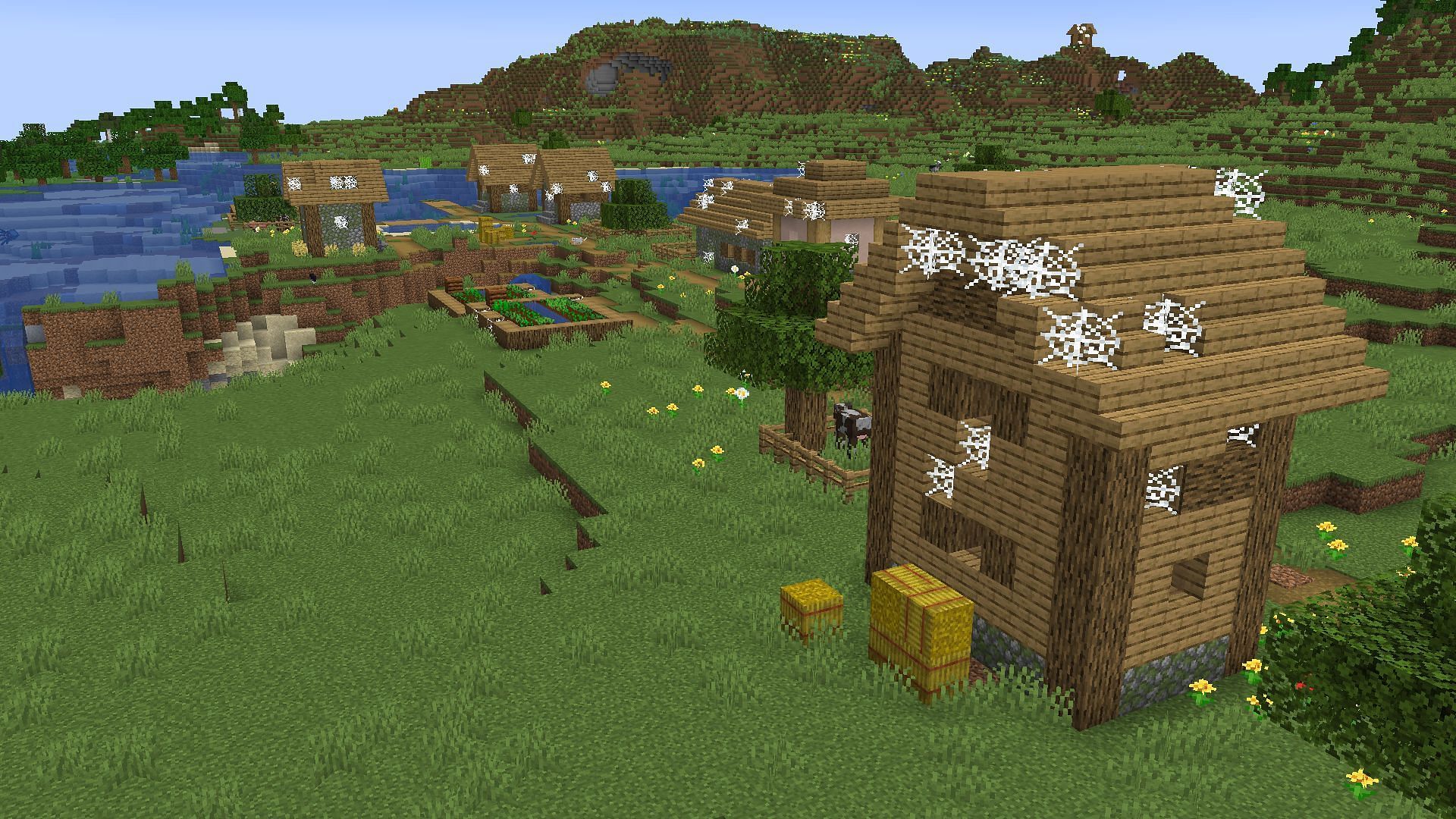 Abandoned Zombie Villager near spawn (Image via Minecraft 1.19 update)