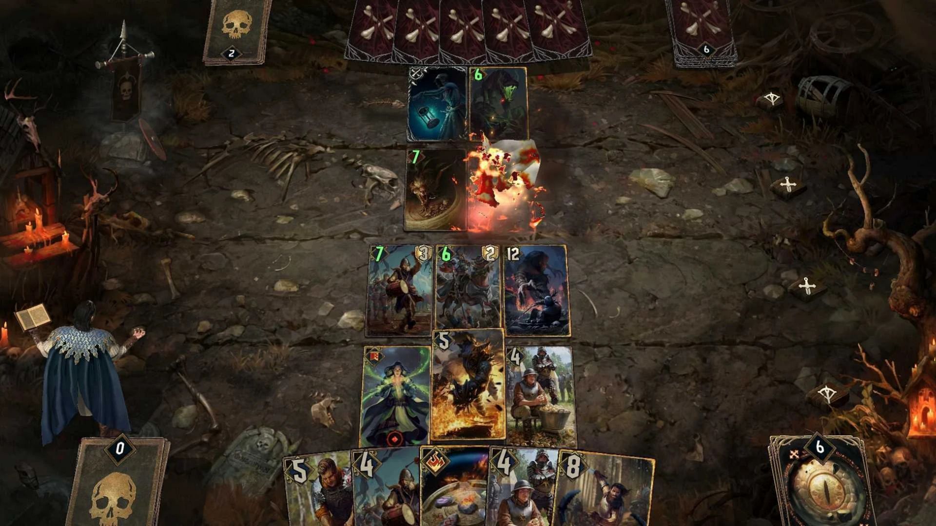 Some certain tricks and tips can make winning Gwent: Rogue Mage quite easy (Image via CD Projekt Red)
