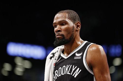 Kevin Durant is known for running away from his teams. (Image via Getty Images)