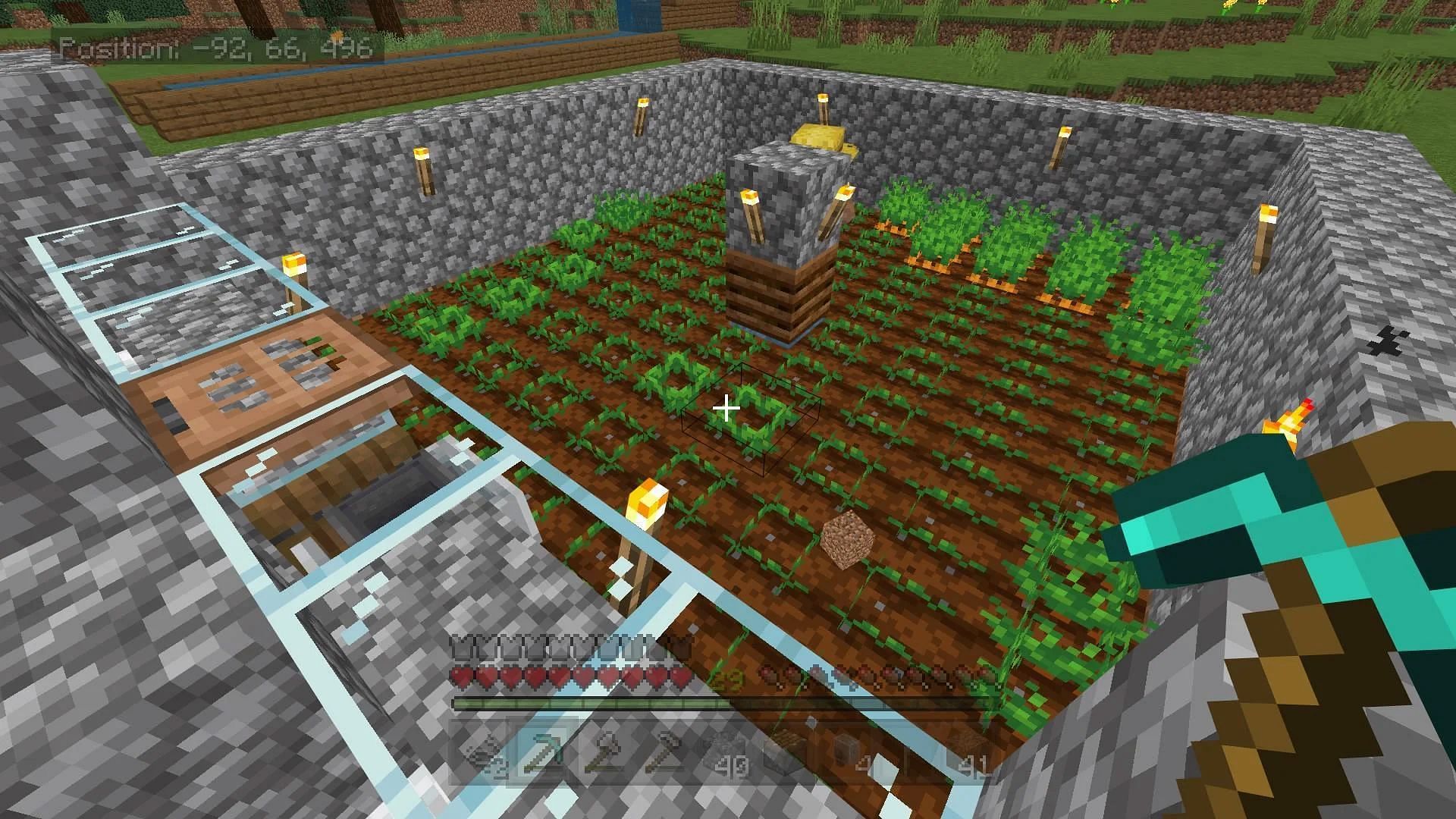 Farms to build in a new world (Image via Reddit user Redfre122002)